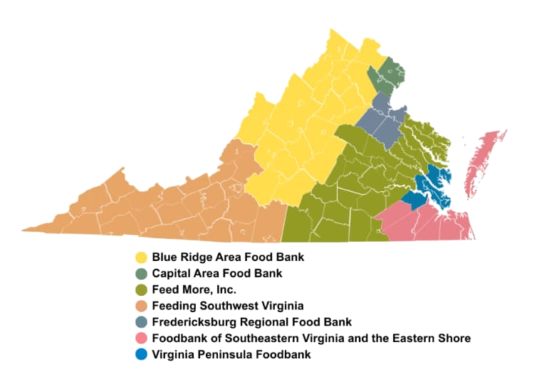 Virginia Cares Initiative Map